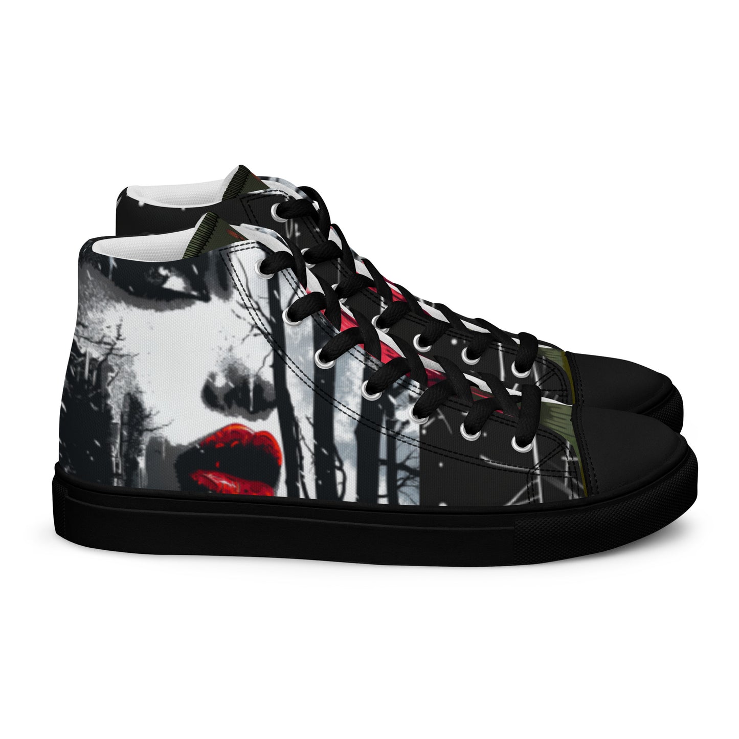 Poisoned Apple Women’s High Top Canvas Chucks Shoes