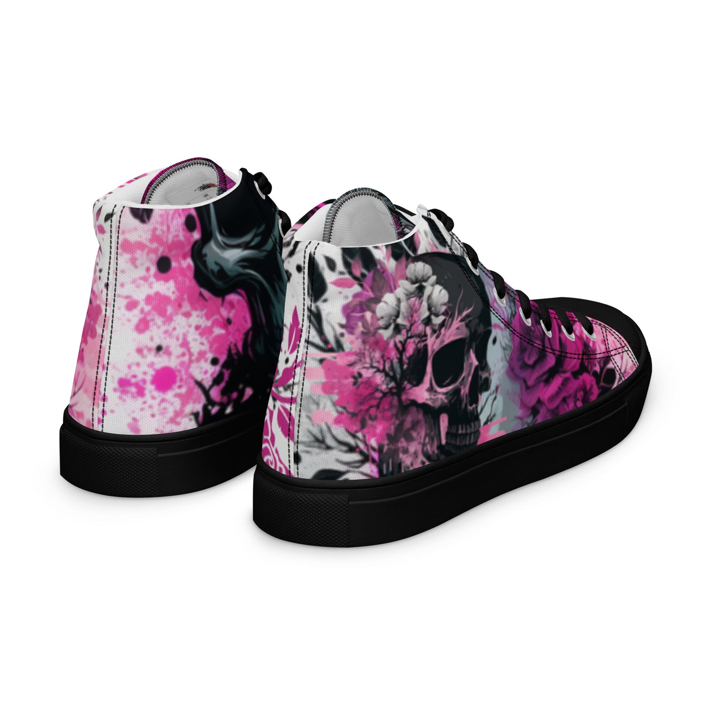 Pink Apocalypse Women’s High Top Canvas Chuck Shoes