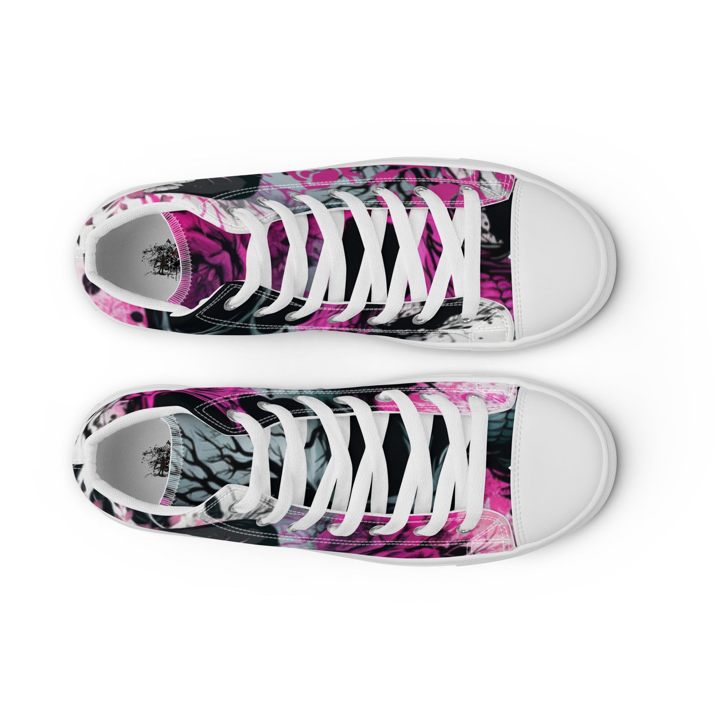 Pink Apocalypse Women’s High Top Canvas Chuck Shoes