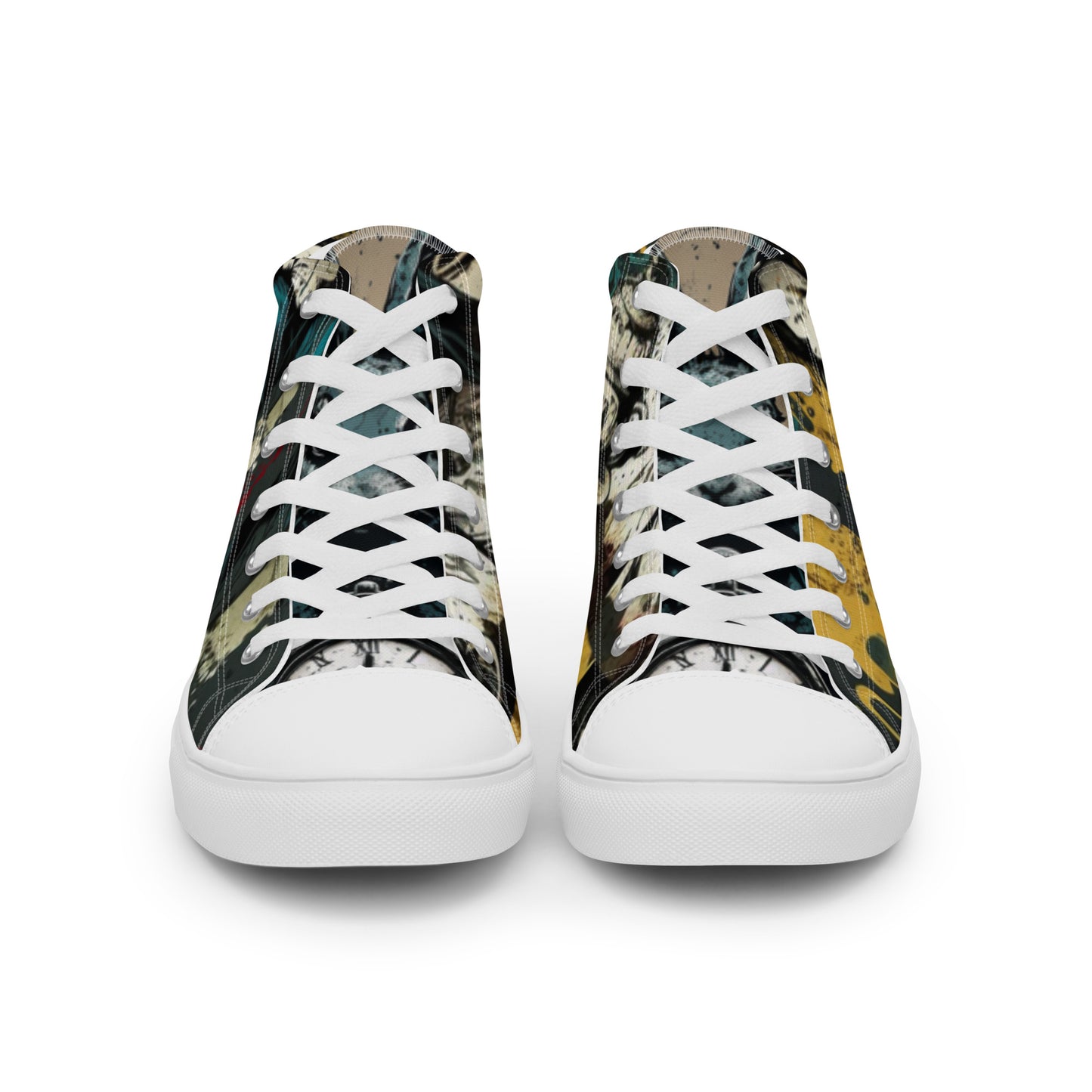 Beyond Wonderland Graffiti Women’s High Top Canvas Chuck Shoes