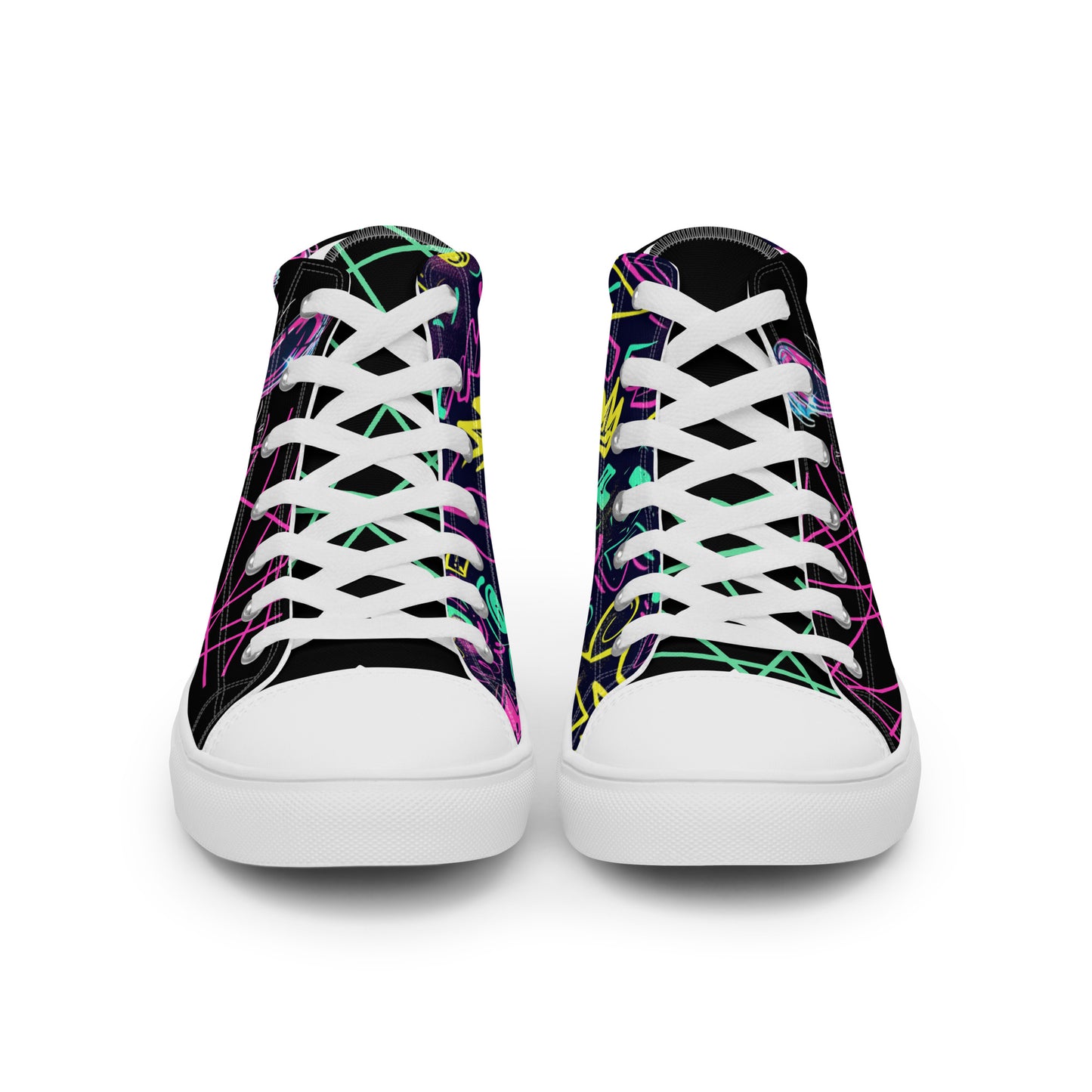 Electric Rabbit Rabbit Rabbit Women’s High Top Canvas Chuck Shoes