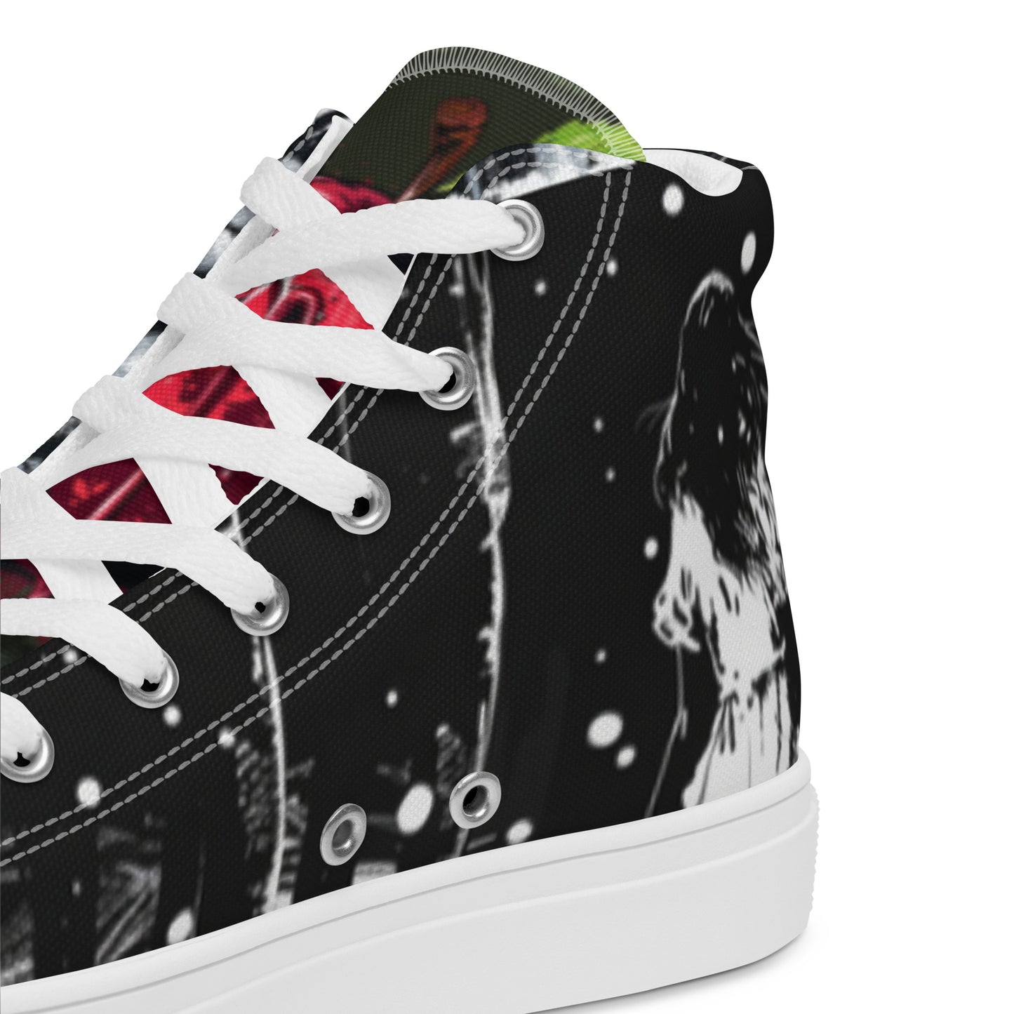 Poisoned Apple Women’s High Top Canvas Chucks Shoes