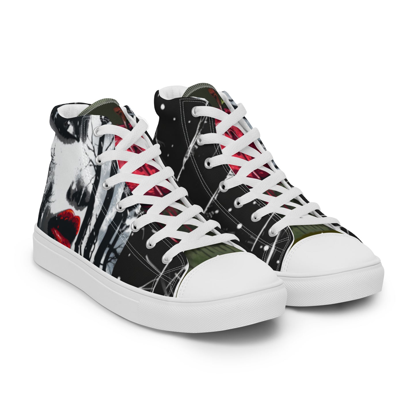 Poisoned Apple Women’s High Top Canvas Chucks Shoes