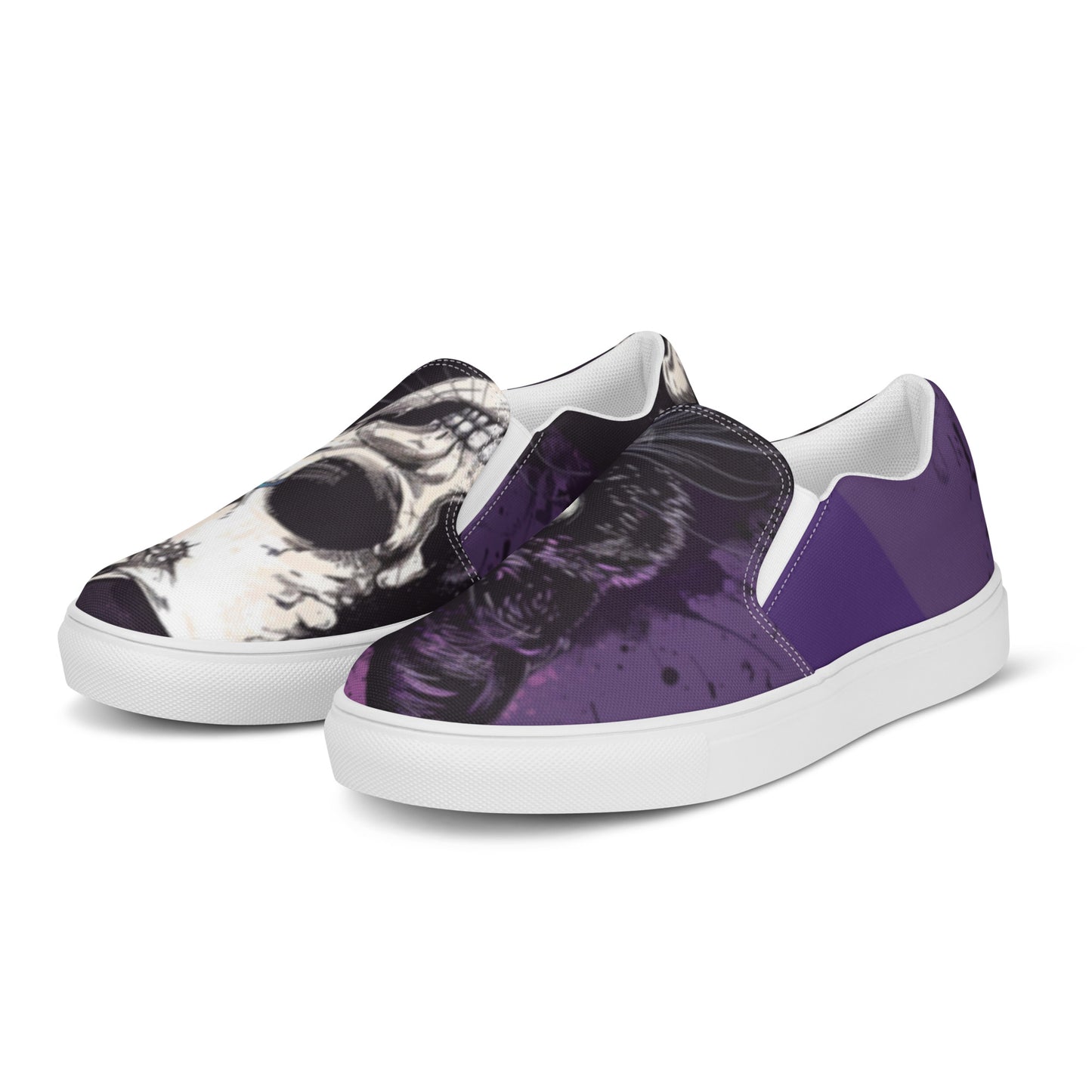 Here Kitty Kitty Women’s Slip-on Canvas Shoes