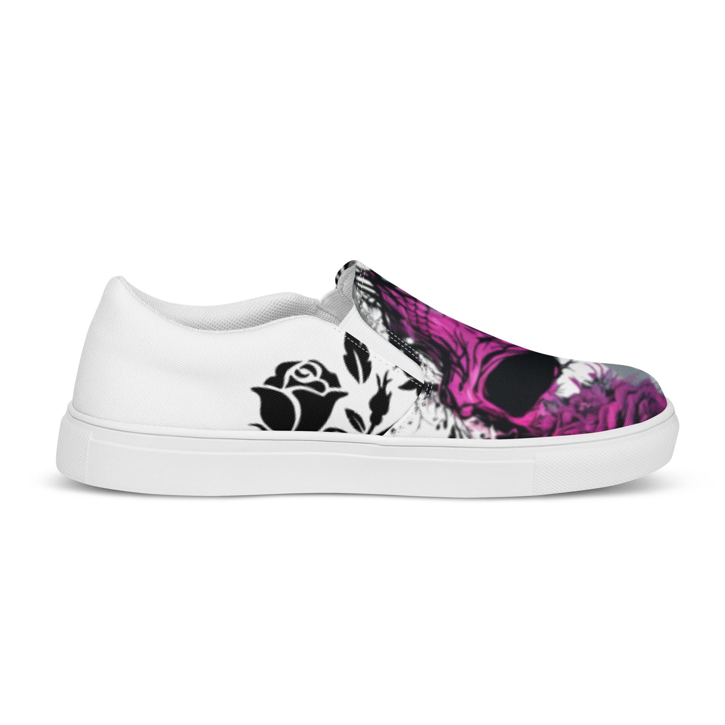 Pink Apocalypse Women’s Slip-on Canvas Shoes