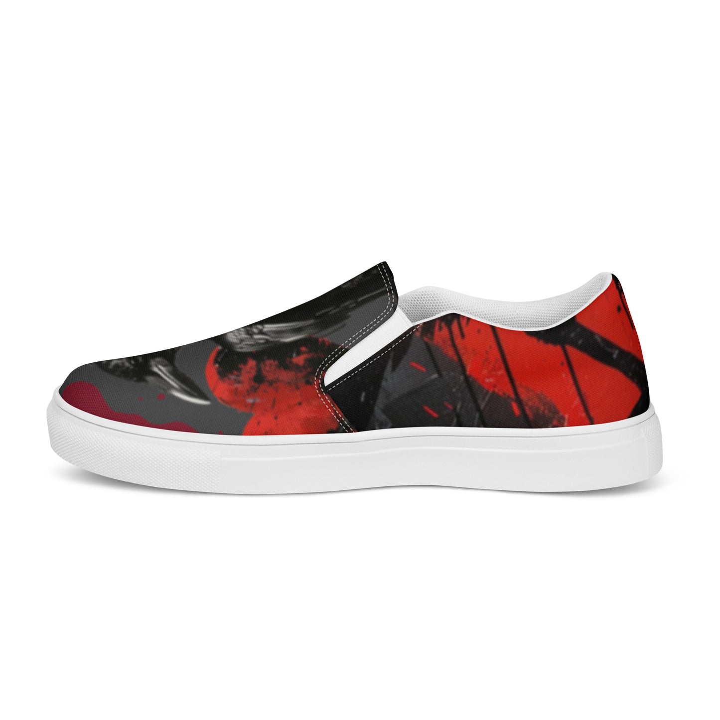 Dark Love Raven Women’s Slip-on Canvas Shoes